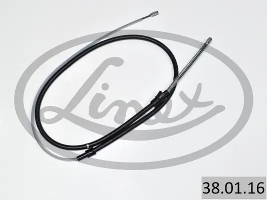 Трос ручника Skoda Fabia/VW Polo/Seat Ibiza 08- (1589/923 мм) 38.01.16 LINEX 38-01-16 (фото 1)