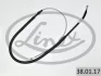 Трос ручника Seat Leon 12- (1463/823 мм) 38.01.17 LINEX 38-01-17 (фото 1)