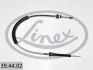 Трос куліси Audi A1/Skoda Fabia/Roomster/VW Polo 00- (1120mm) 39.44.02 LINEX 39-44-02 (фото 1)