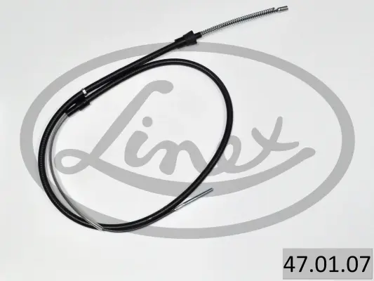 Трос ручника (задній) VW Polo/Seat Ibiza 97- (1510/965mm) 47.01.07 LINEX 47-01-07 (фото 1)