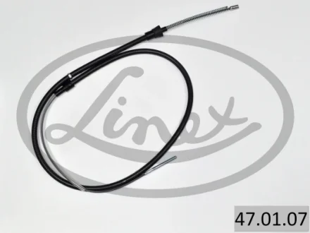 Трос ручника (задній) VW Polo/Seat Ibiza 97- (1510/965mm) 47.01.07 LINEX 47-01-07