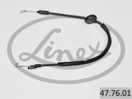 Трос дверей (передніх) VW Golf V 03-08 (L) (523/430mm) 47.76.01 LINEX 47-76-01