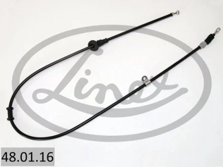 Трос ручника (передній) (R) Volvo S40/V40 95-04 (1590/1468mm) 48.01.16 LINEX 48-01-16