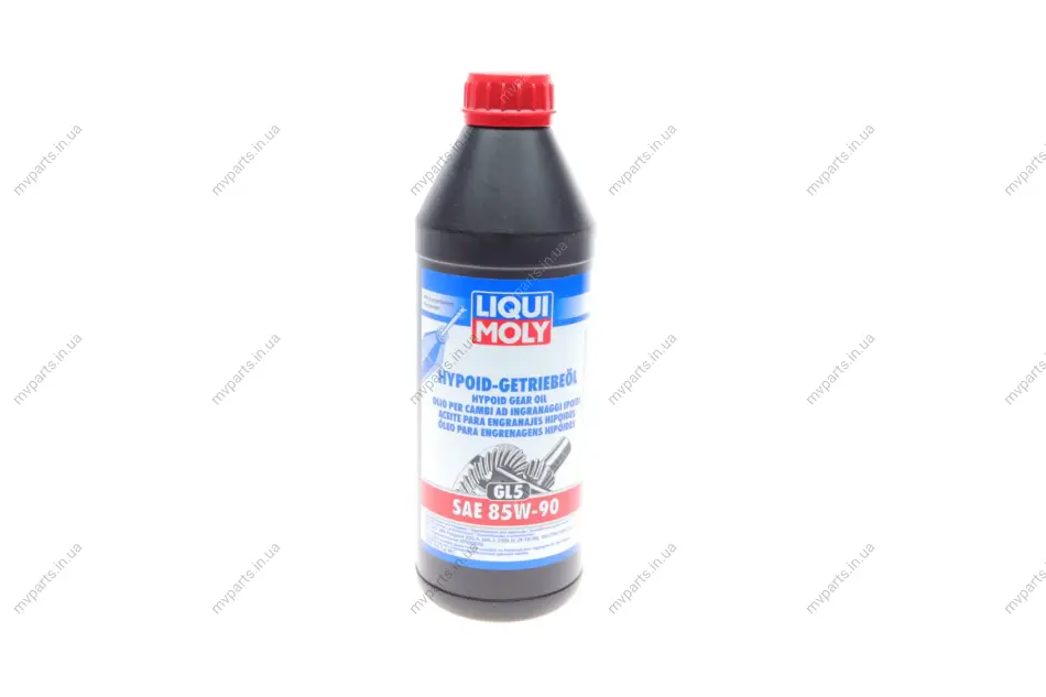 Олива в міст 85W90 Hypoid-Getriebeoil (1L) (GL-5/MB 235.0/ZF TE-ML 21A/16C/17B/19B) (= 1956) LIQUI MOLY 1035 (фото 1)