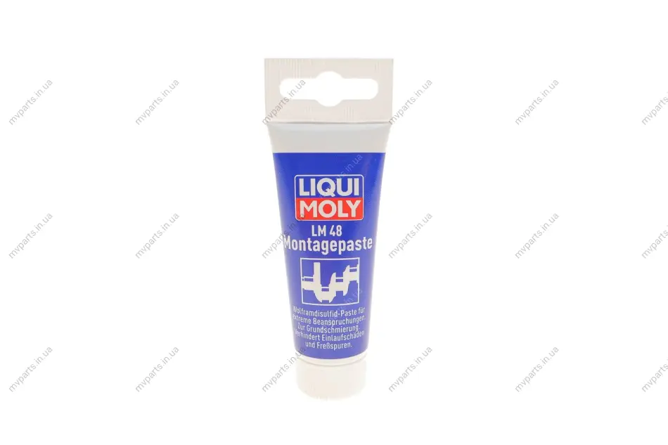 Паста монтажна для високих навантажень LM 48 Montagepaste (50ml) (для підшипників ковзання) LIQUI MOLY 3010 (фото 1)