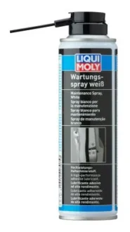 Змазка брудовідштовхуюча (біла) (250мл) Wartungs-Spray Weiss LIQUI MOLY 3075