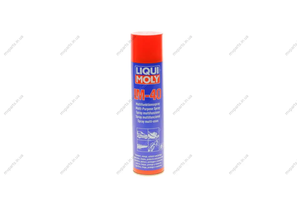 Засіб для видалення іржі Multi Functions Spray LM-40 (400ml) (=8049) LIQUI MOLY 3391 (фото 1)