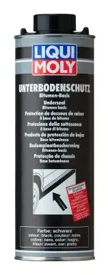 АНТИКОР для днища кузова Liqui Moly UNTERBODENSCHUTZ BITUMEN SCHWARZ 1л LIQUI MOLY 6112 (фото 1)