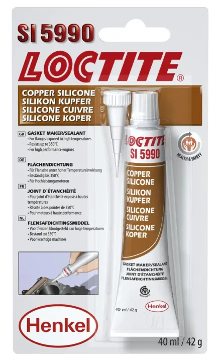 LOCTITE SI 5990, 100ML Герметик силіконовий (маслостійкий) (-55°C до +350°C) LOCTITE Loctite 2064108 (фото 1)
