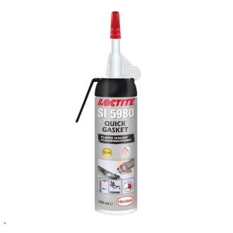 LOCTITE SI 5980, 100ML Герметик силіконовий (чорний) (маслостійкий) (-55°C до +200°C) LOCTITE Loctite 2327036