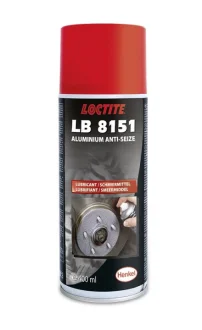 LOCTITE LB 8151, 400ML EGFD Протизадирна змазка з вмістом графіту та алюмінію (до +900°С.) LOCTITE Loctite 2758893