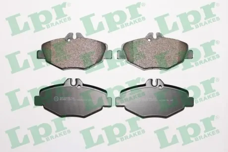 Колодка гальм. диск. MB E-CLASS (W211), E-CLASS KOMBI (S211) передн. (вир-во) LPR 05P1124