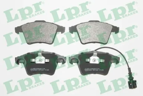 Колодка гальм. диск. (вир-во) LPR 05P1205