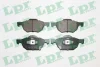 Колодка гальм. диск. HONDA ACCORD передн. (вир-во) LPR 05P1211 (фото 1)