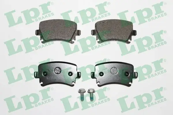 Колодка гальм. диск. AUDI A4, SEAT, SKODA, VW задн. (вир-во) LPR 05P1219 (фото 1)