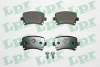 Колодка гальм. диск. AUDI A4, SEAT, SKODA, VW задн. (вир-во) LPR 05P1219 (фото 1)