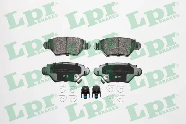 Колодка гальм. диск. OPEL ASTRA G задн. (вир-во) LPR 05P1227 (фото 1)