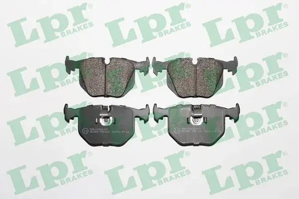 Колодка гальм. диск. BMW 3 (E46) задн. (вир-во) LPR 05P1231 (фото 1)