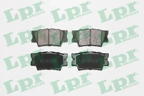 Колодка гальм. диск. TOYOTA CAMRY, RAV 4 задн. (вир-во) LPR 05P1281