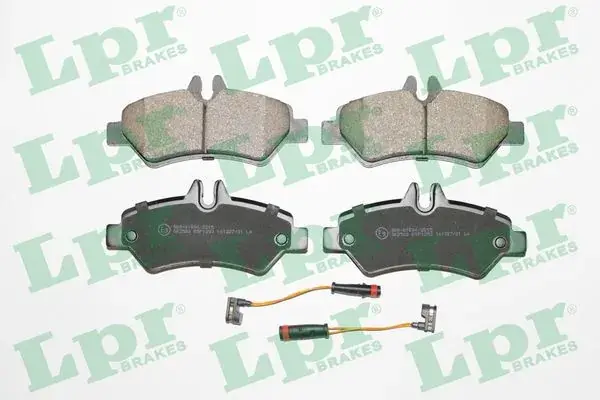 Колодка гальм. диск. MB SPRINTER задн. (вир-во) LPR 05P1293 (фото 1)