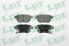 Колодка гальм. диск. TOYOTA AURIS задн. (вир-во) LPR 05P1312 (фото 1)