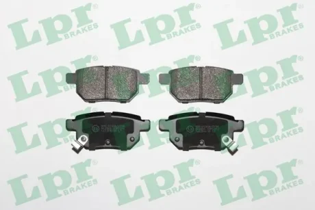 Колодка гальм. диск. TOYOTA AURIS задн. (вир-во) LPR 05P1312