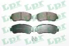 Колодка гальм. диск. NISSAN QASHQAI, передн. (вир-во) LPR 05P1314 (фото 1)