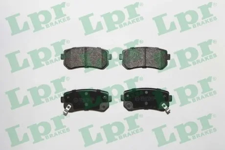 Колодка гальм. диск. HYUNDAI ACCENT, i30, задн. (вир-во) LPR 05P1344