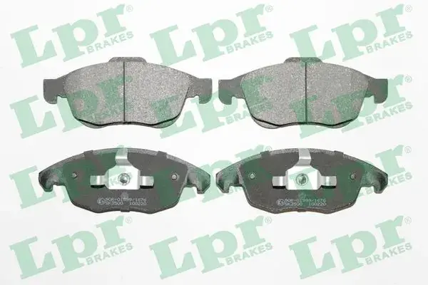 Колодка гальм. диск. CITROEN C4 передн. (вир-во) LPR 05P1351 (фото 1)