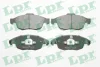 Колодка гальм. диск. CITROEN C4 передн. (вир-во) LPR 05P1351 (фото 1)