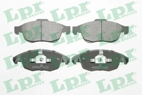 Колодка гальм. диск. CITROEN C4 передн. (вир-во) LPR 05P1351