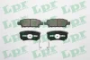 Колодка гальм. диск. MITSUBISHI LANCER задн. (вир-во) LPR 05P1373 (фото 1)