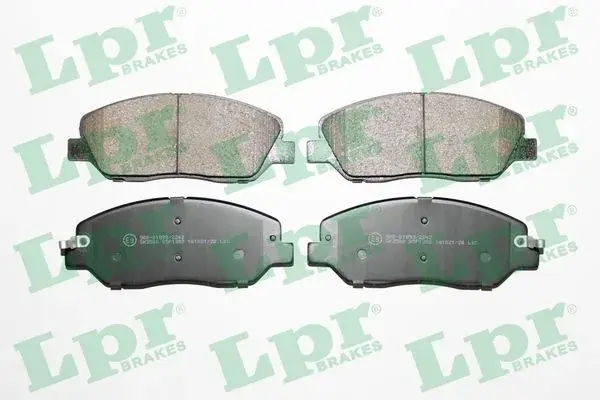 Колодка гальм. диск. HYUNDAI SANTA FE, передн. (вир-во) LPR 05P1382 (фото 1)