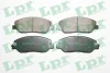 Колодка гальм. диск. HYUNDAI SANTA FE, передн. (вир-во) LPR 05P1382 (фото 1)