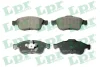 Колодка гальм. диск. RENAULT DUSTER передн. (вир-во) LPR 05P1493 (фото 1)