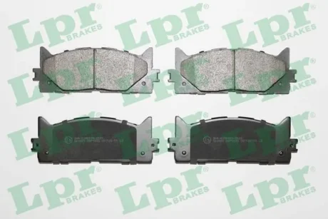 Колодка гальм. диск. TOYOTA CAMRY передн. (вир-во) LPR 05P1593