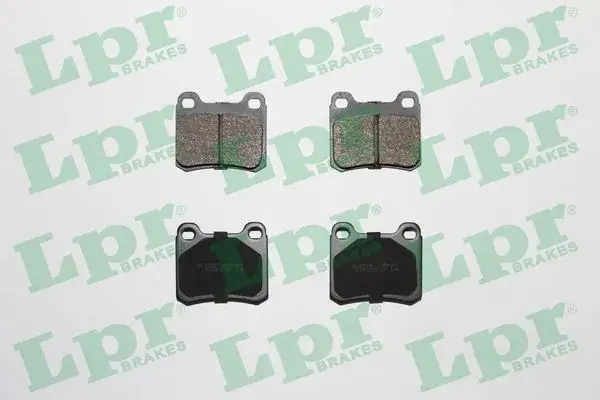 Колодка гальм. диск. MB 190 (W201), C-CLASS (W202) задн. (вир-во) LPR 05P181 (фото 1)