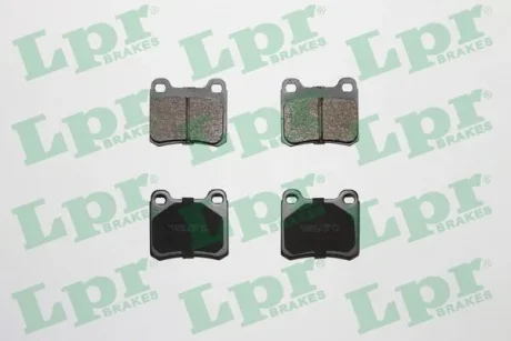 Колодка гальм. диск. MB 190 (W201), C-CLASS (W202) задн. (вир-во) LPR 05P181