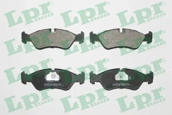 Колодка гальм. диск. DAEWOO, OPEL передн. (вир-во) LPR 05P304 (фото 1)
