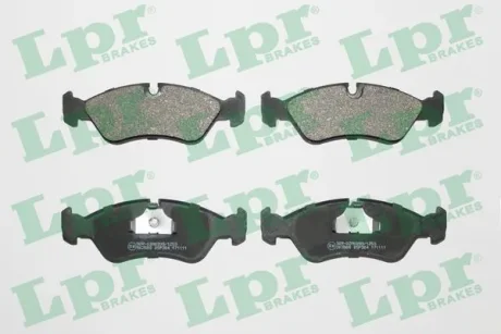 Колодка гальм. диск. DAEWOO, OPEL передн. (вир-во) LPR 05P304