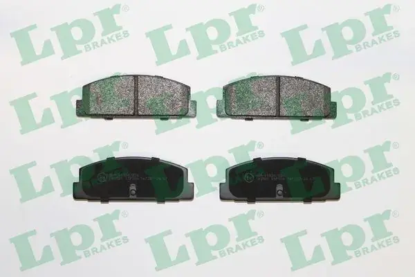 Колодка гальм. диск. MAZDA 626 V (GF)(GW) (04/98-08/02) задн. (вир-во) LPR 05P336 (фото 1)