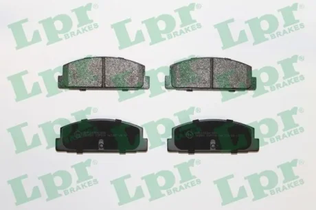 Колодка гальм. диск. MAZDA 626 V (GF)(GW) (04/98-08/02) задн. (вир-во) LPR 05P336