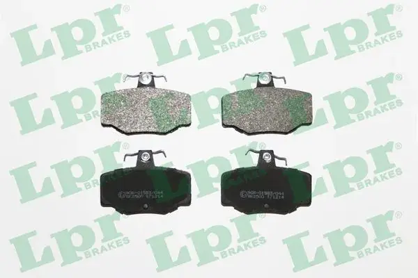 Колодка гальм. диск. NISSAN ALMERA задн. (вир-во) LPR 05P387 (фото 1)