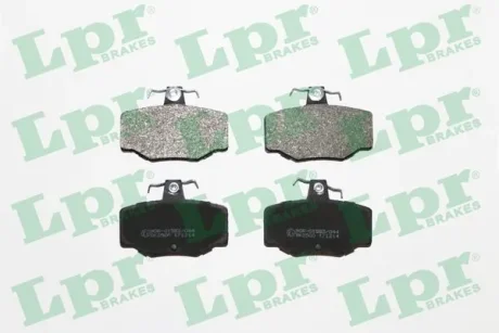 Колодка гальм. диск. NISSAN ALMERA задн. (вир-во) LPR 05P387