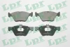 Колодка гальм. диск. MB E-CLASS (W210) передн. (вир-во) LPR 05P406 (фото 1)