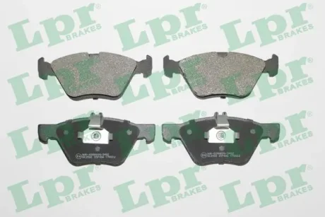 Колодка гальм. диск. MB E-CLASS (W210) передн. (вир-во) LPR 05P406