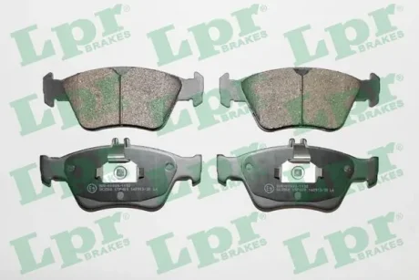 Колодка гальм. диск. MB C-CLASS (W202), CLK (C208) передн. (вир-во) LPR 05P409