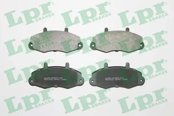 Колодка гальм. диск. FORD TRANSIT передн. (вир-во) LPR 05P481 (фото 1)