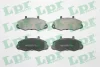 Колодка гальм. диск. FORD TRANSIT передн. (вир-во) LPR 05P481 (фото 1)