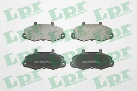 Колодка гальм. диск. FORD TRANSIT передн. (вир-во) LPR 05P481